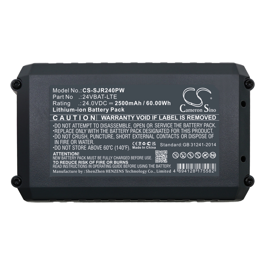 Batería para herramientas eléctricas Snow joe CS-SJR240PW
