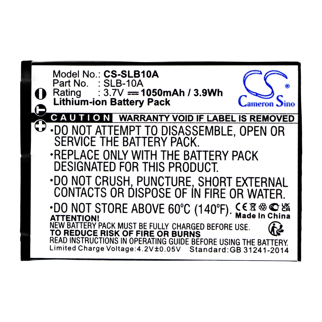 Baterías Sustituye SLB-10A