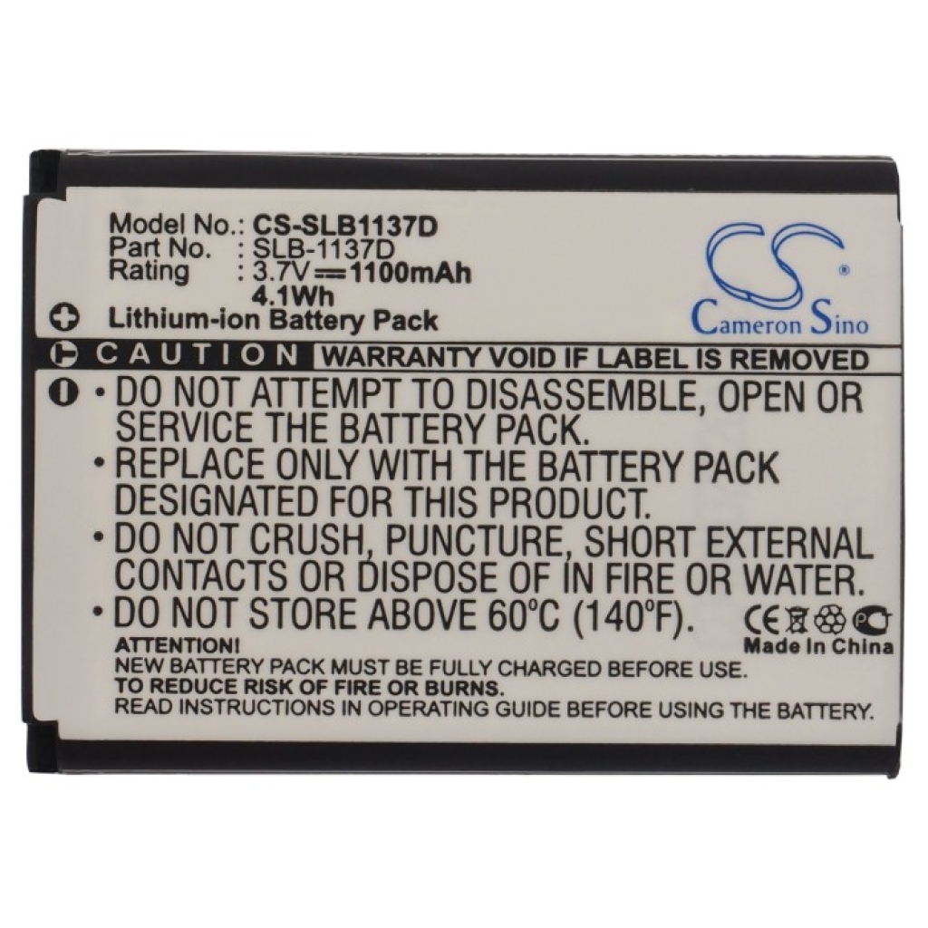 Baterías Sustituye SLB-1137D