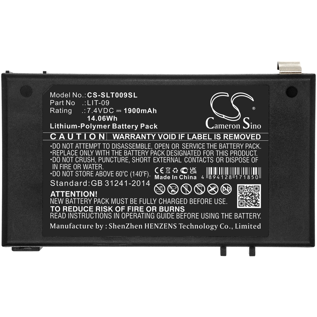Baterías para equipos deportivos Spypoint CS-SLT009SL