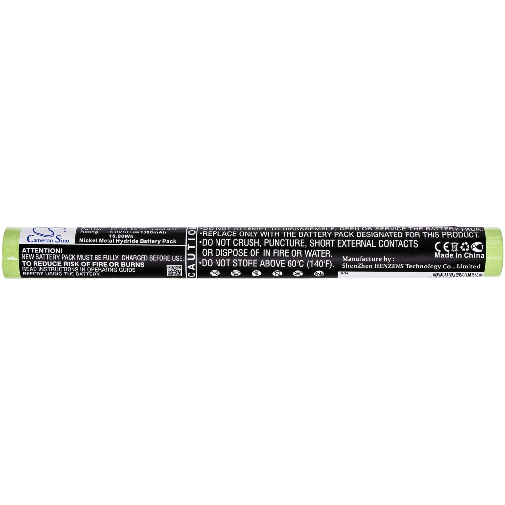 Batería del sistema de iluminación Streamlight CS-SLX210FT