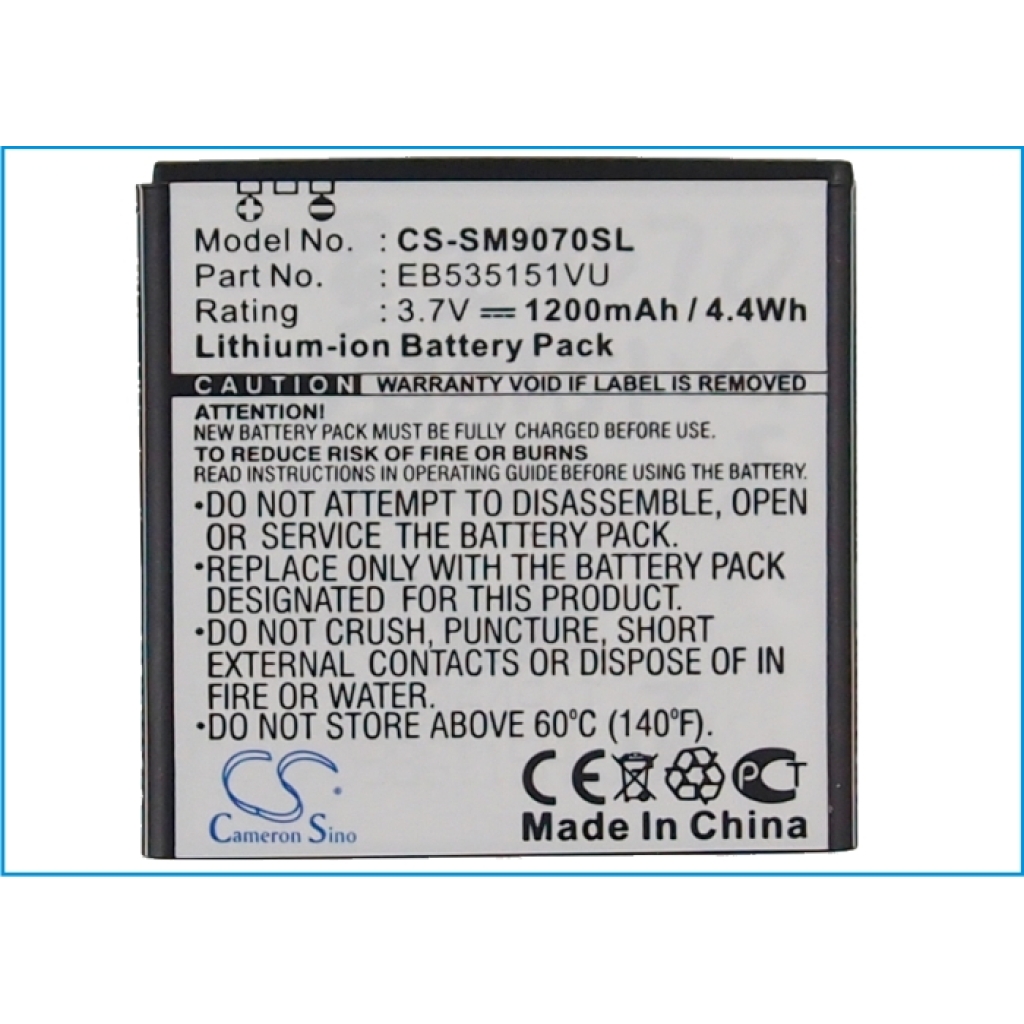 Baterías Sustituye EB535151VUBSTD