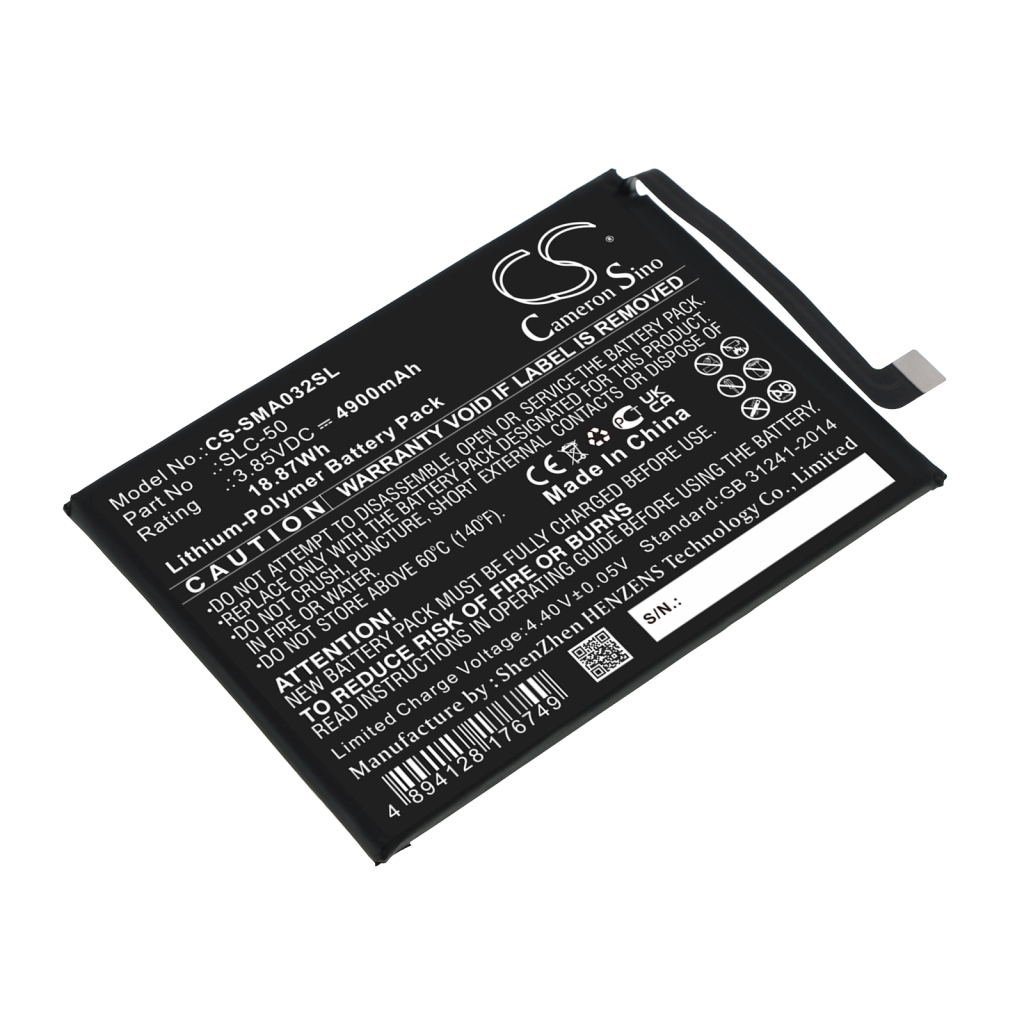 Batería del teléfono móvil Samsung CS-SMA032SL