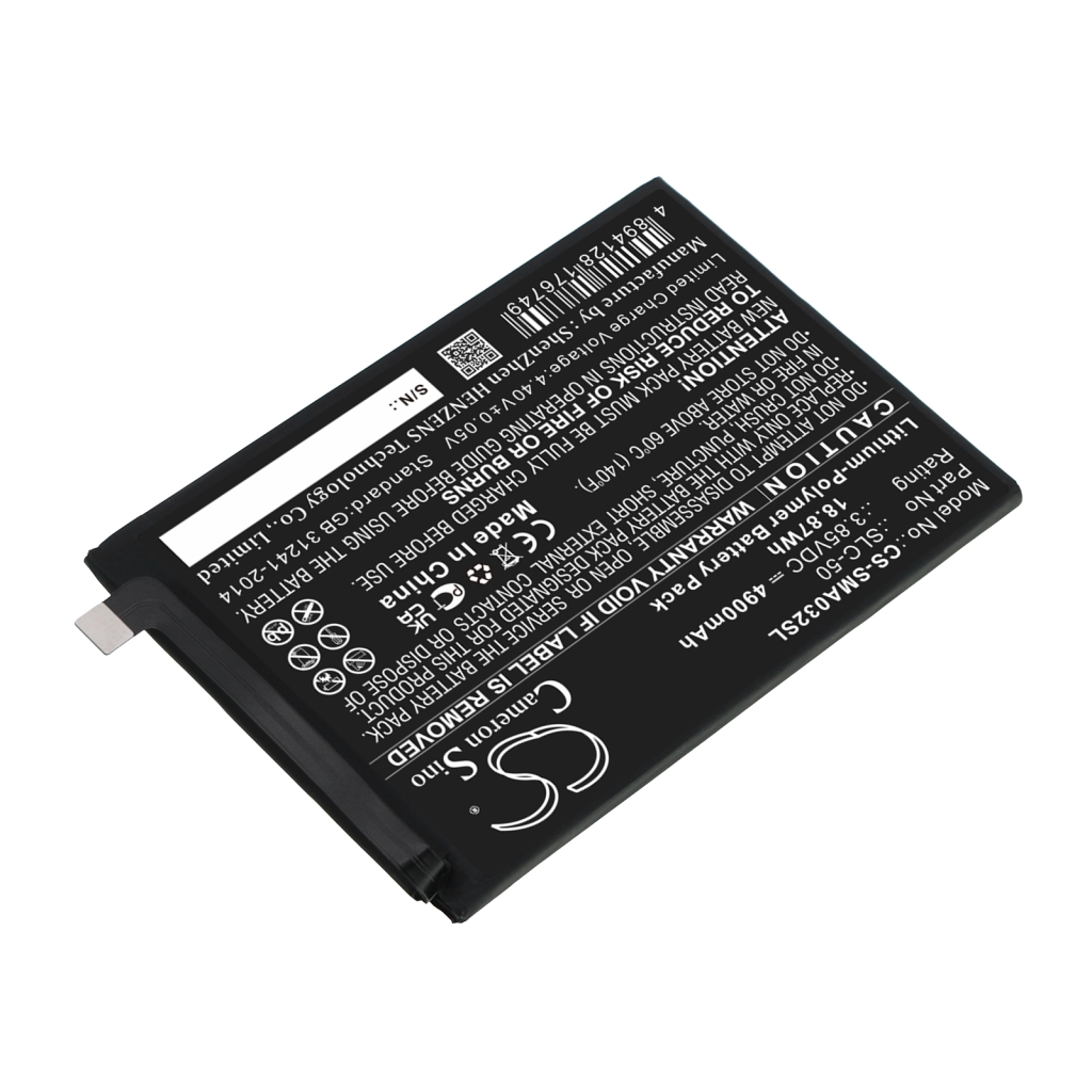 Batería del teléfono móvil Samsung CS-SMA032SL