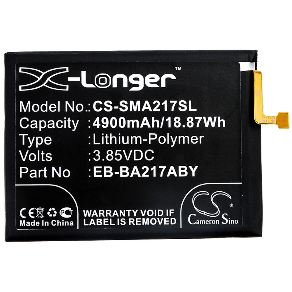 Batería del teléfono móvil Samsung CS-SMA217SL