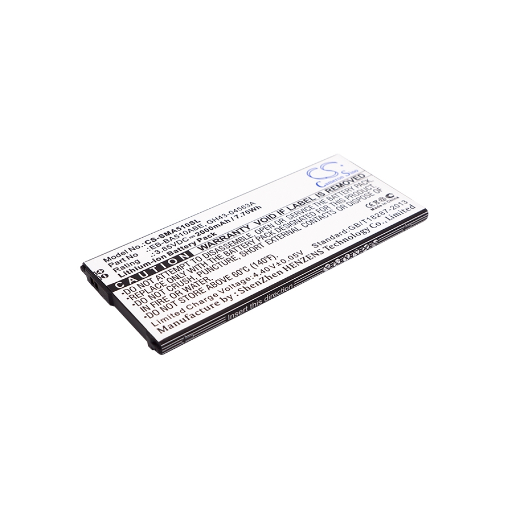 Baterías Sustituye EB-BA510ABE