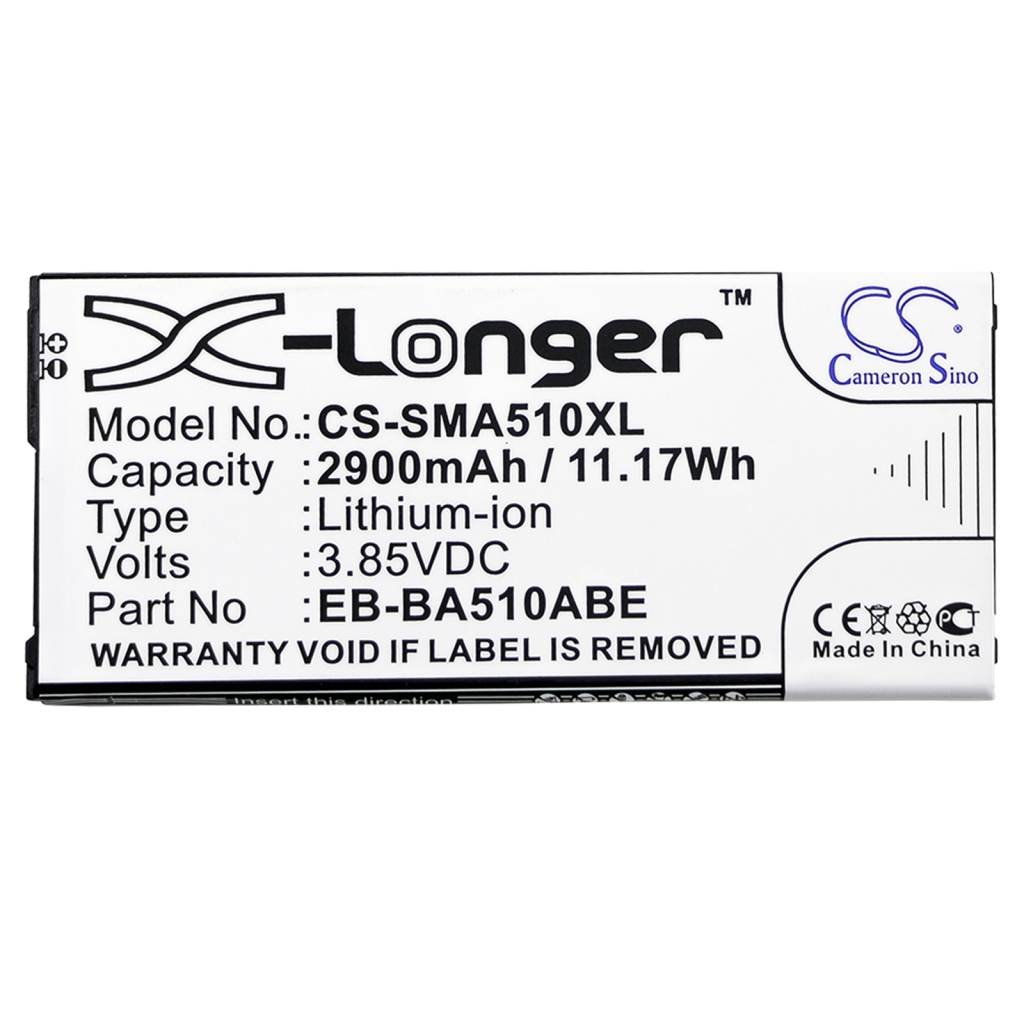 Baterías Sustituye EB-BA510ABE