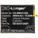 Batería del teléfono móvil Samsung CS-SMA515SL