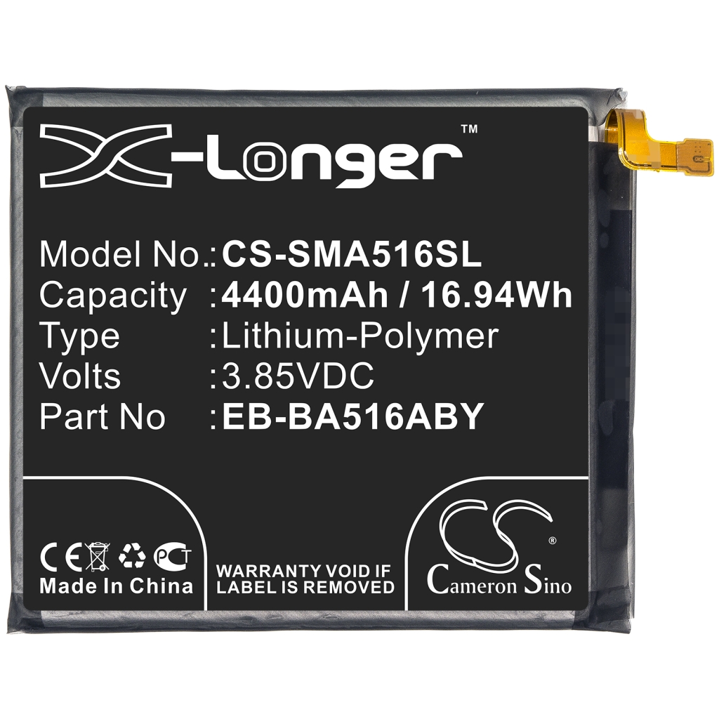 Batería del teléfono móvil Samsung CS-SMA516SL