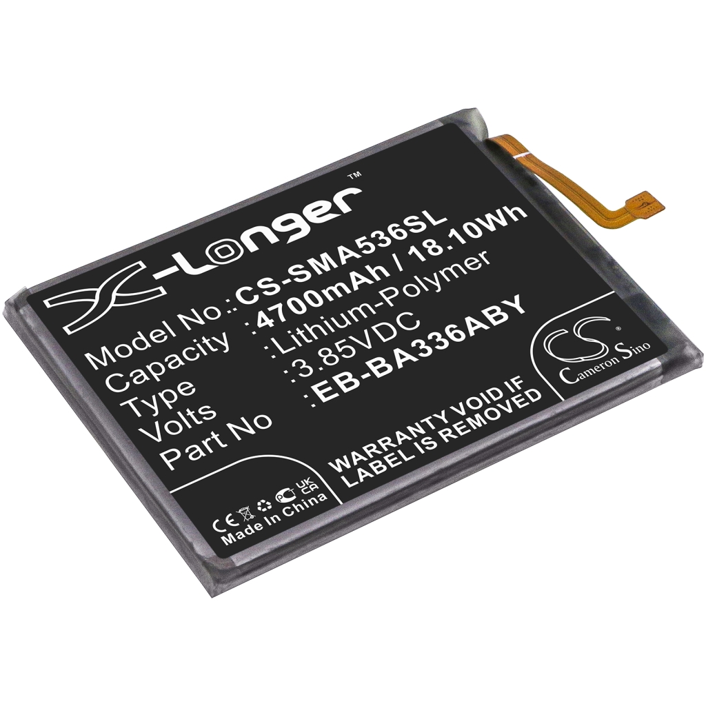 Batería del teléfono móvil Samsung CS-SMA536SL