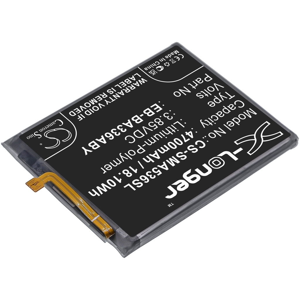 Batería del teléfono móvil Samsung CS-SMA536SL
