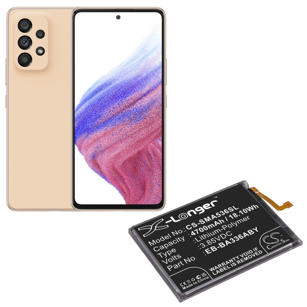 Batería del teléfono móvil Samsung CS-SMA536SL