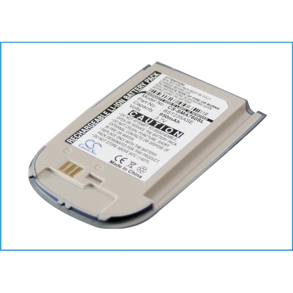 Batería del teléfono móvil Samsung CS-SMA760SL