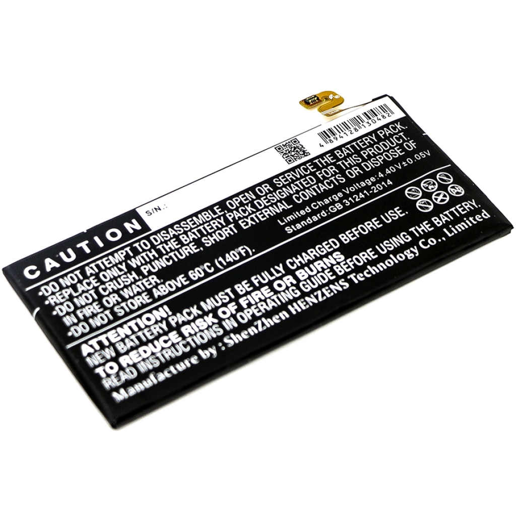 Batería del teléfono móvil Samsung CS-SMA816XL