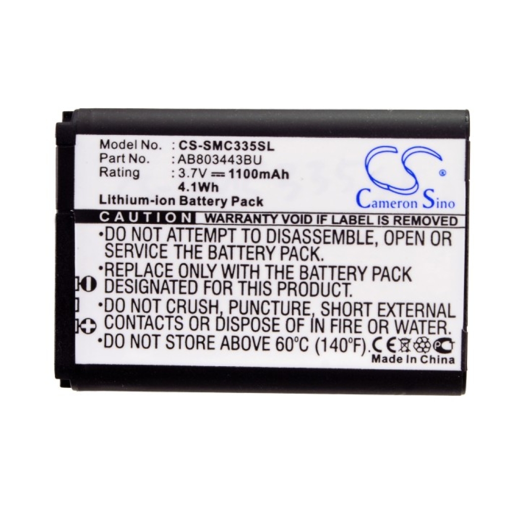 Batería del teléfono móvil Samsung CS-SMC335SL