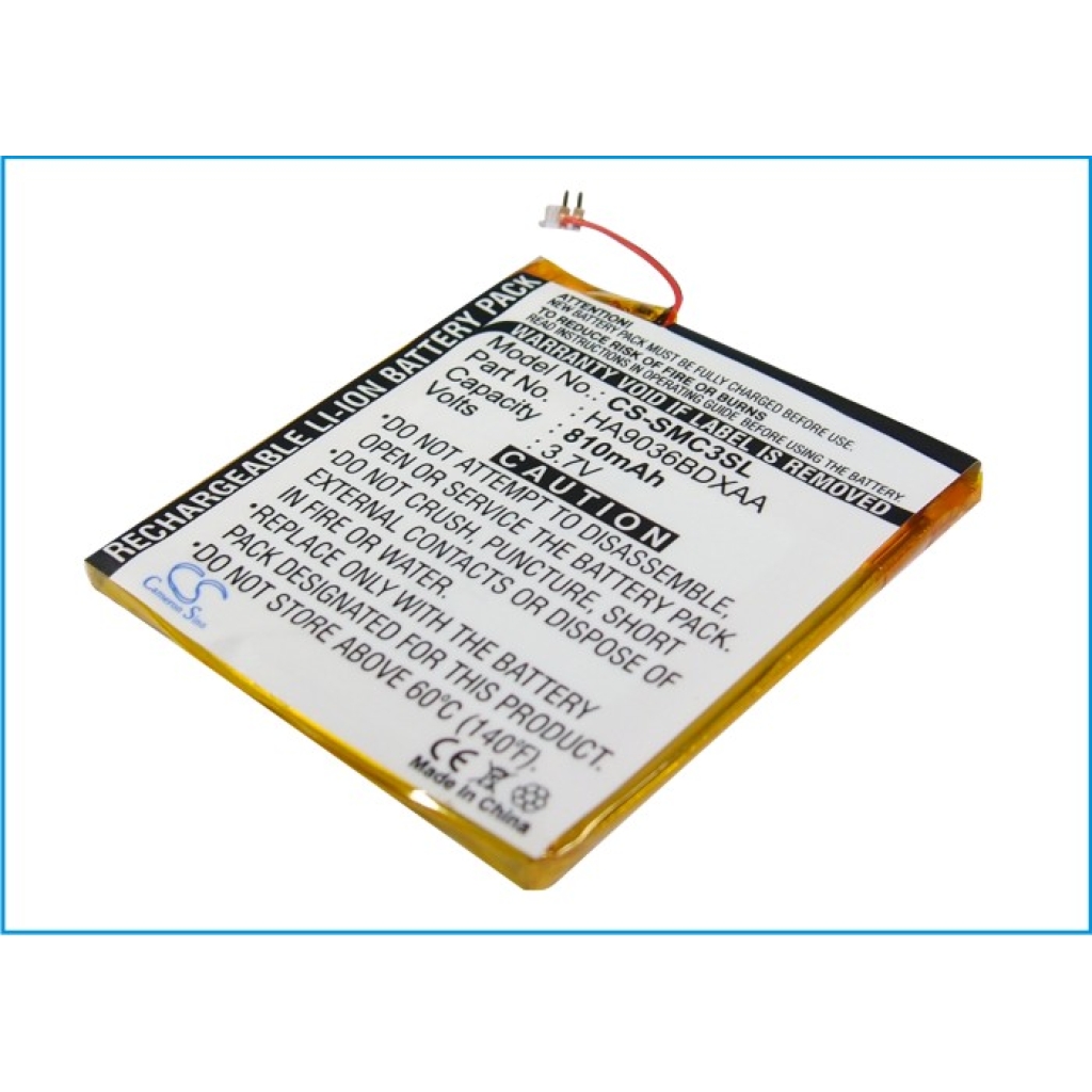 MP3, MP4, PMP Batería Samsung CS-SMC3SL