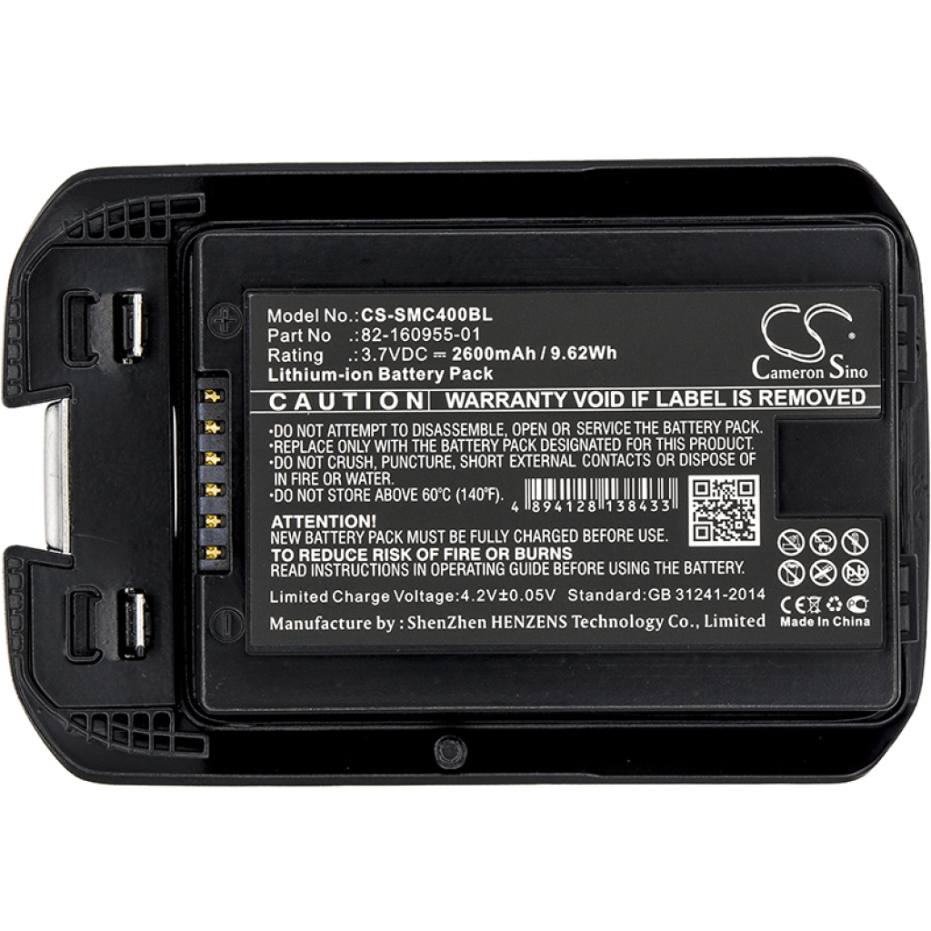 Batería de código de barras, escáner Motorola MC40N0-SCG3R00