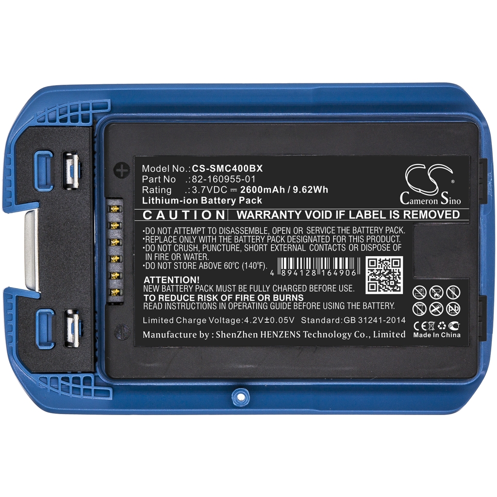 Batería de código de barras, escáner Motorola MC40N0-SCG3R00