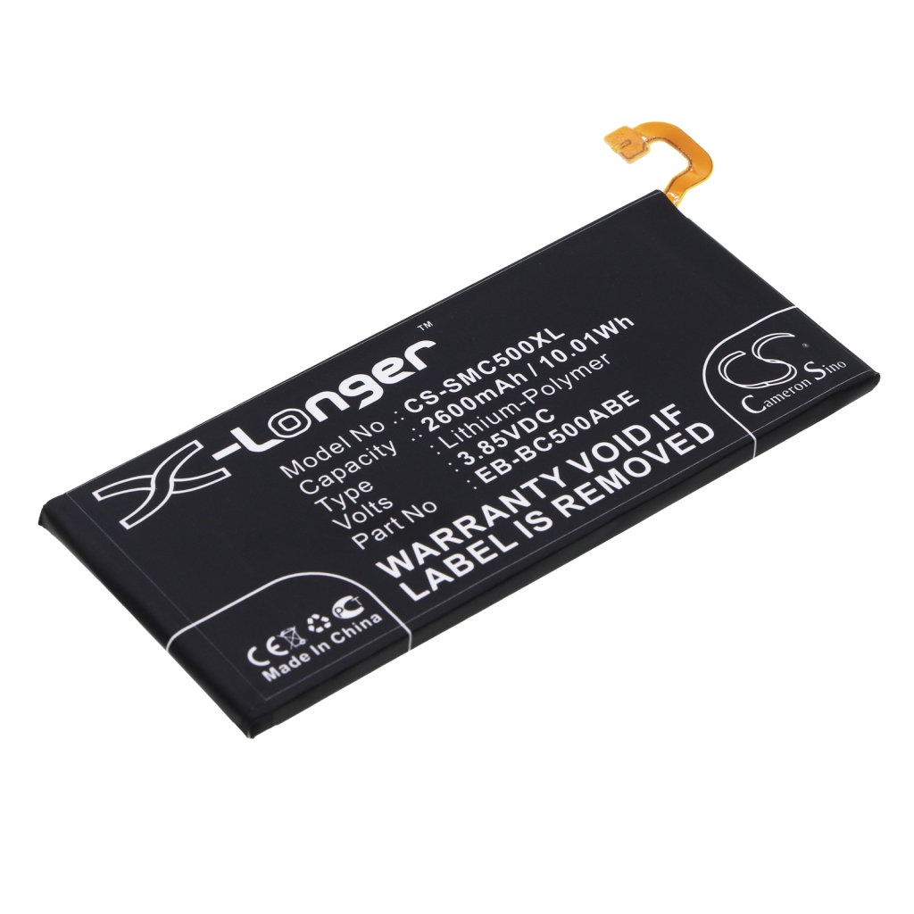 Batería del teléfono móvil Samsung CS-SMC500XL