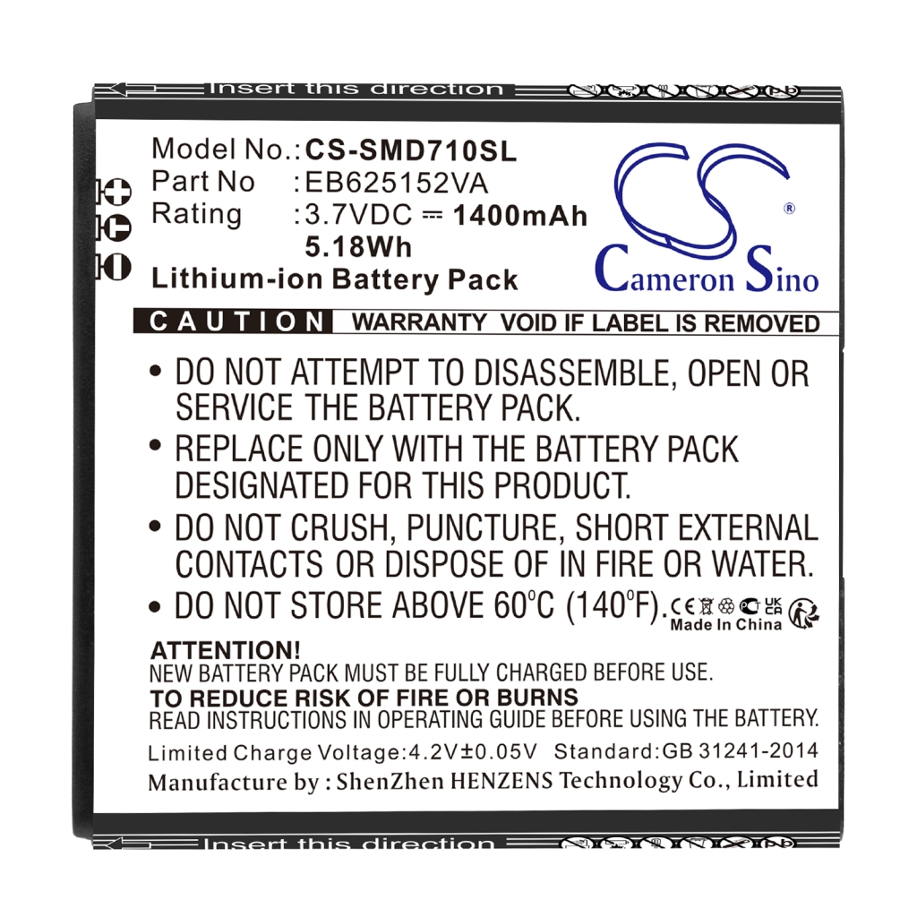 Baterías Sustituye EB625152VU