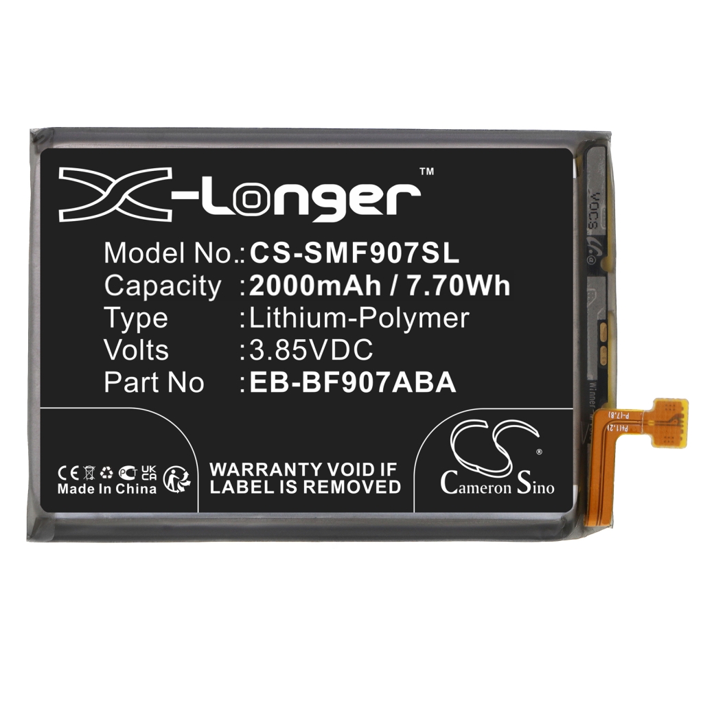 Batería del teléfono móvil Samsung CS-SMF907SL