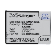 CS-SMG130SL<br />Baterías para  reemplaza la batería EB-BG130ABE