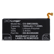 CS-SMG300SL<br />Baterías para  reemplaza la batería EB-BA300ABE