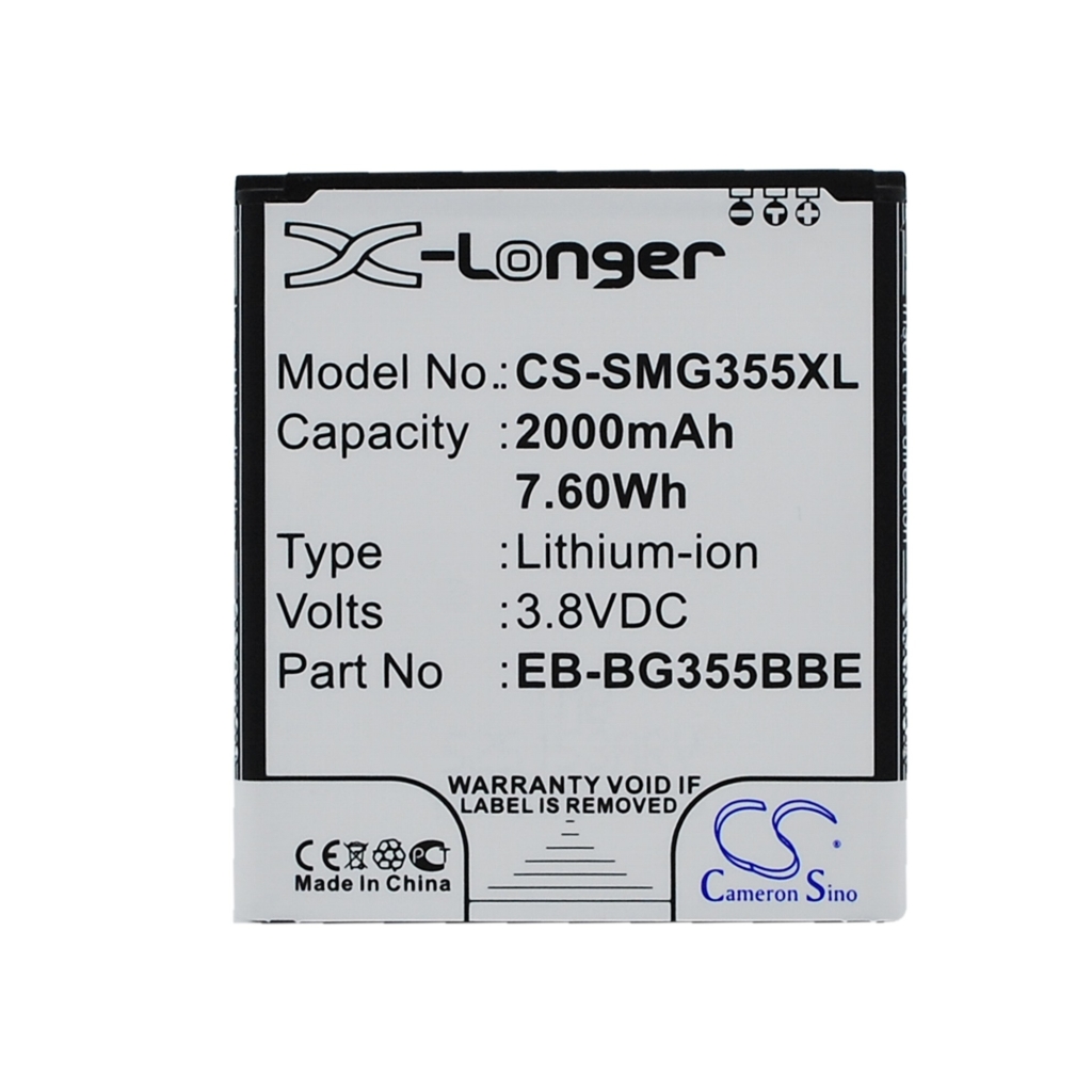 Baterías Sustituye EB-BG355BBE