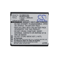 Reemplazo de batería compatible para Samsung EB-BG510CBC