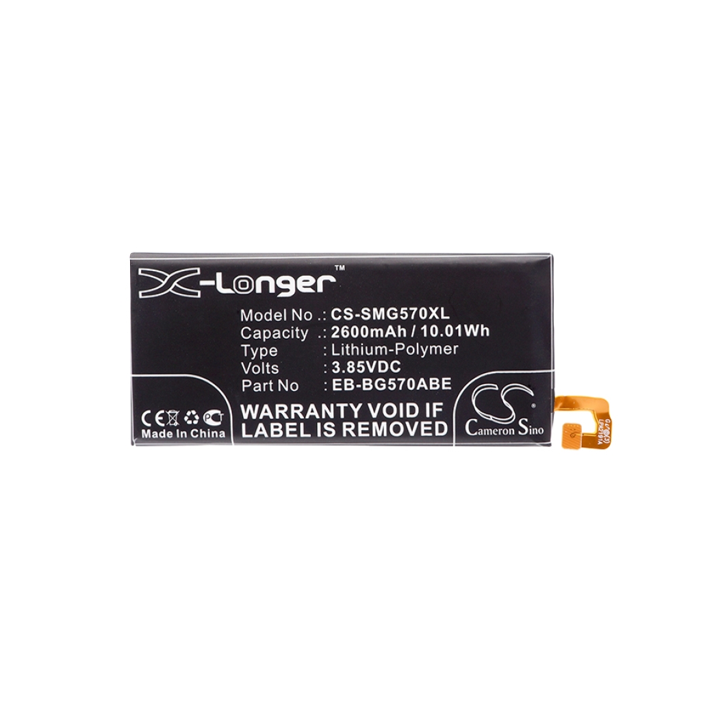 Batería del teléfono móvil Samsung CS-SMG570XL