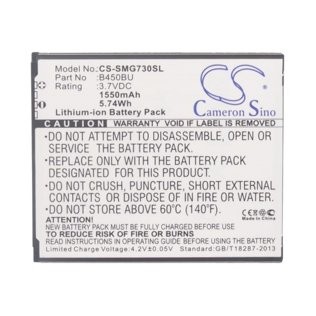 Batería del teléfono móvil Samsung GT-I1819