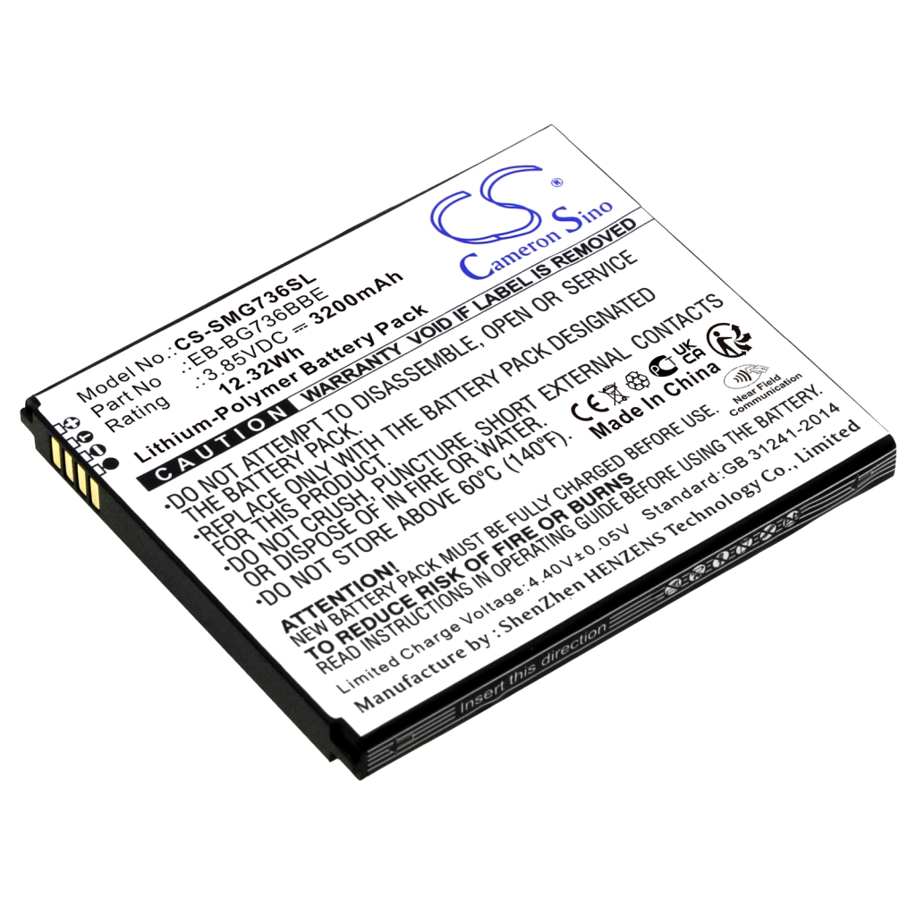 Batería del teléfono móvil Samsung SM-G736B