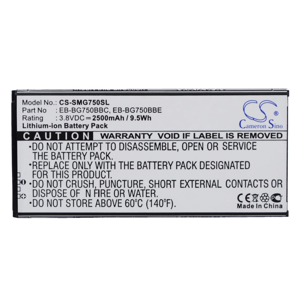 Baterías Sustituye EB-BG750BBC
