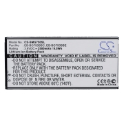 CS-SMG750SL<br />Baterías para  reemplaza la batería EB-BG750BBC