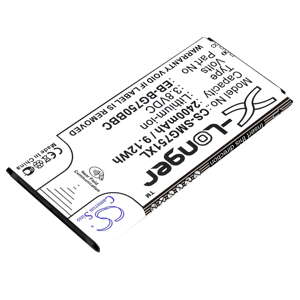 Baterías Sustituye EB-BG750BBC