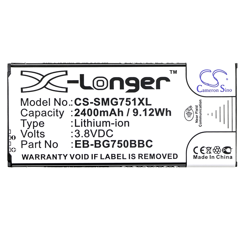 Baterías Sustituye EB-BG750BBC