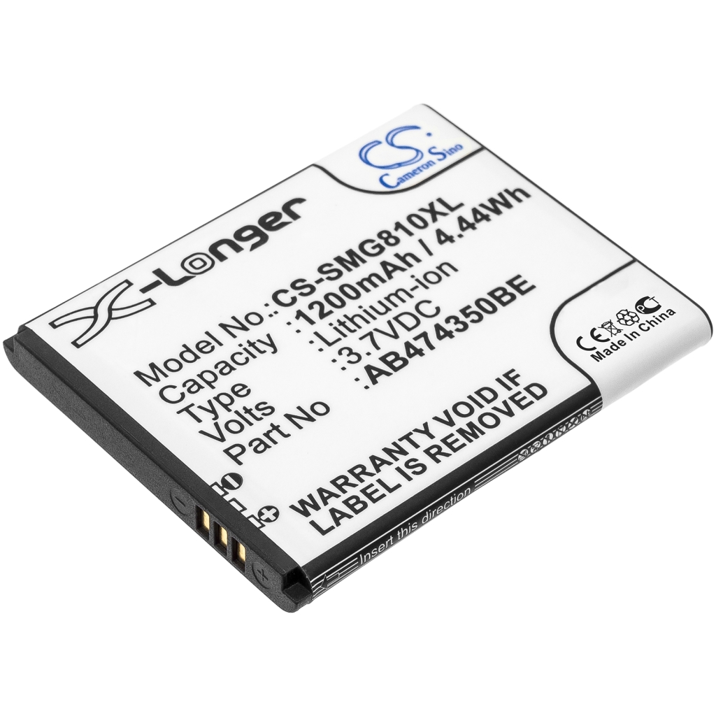Batería del teléfono móvil Samsung GT-C3610c