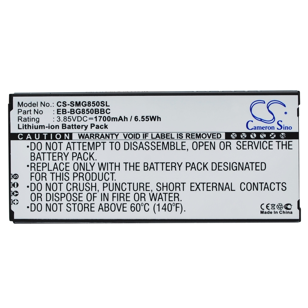 Baterías Sustituye EB-BG850BBC