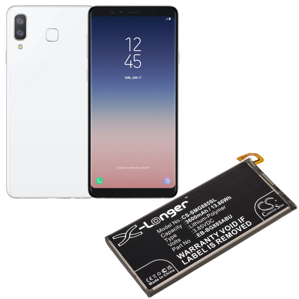 Batería del teléfono móvil Samsung CS-SMG885SL