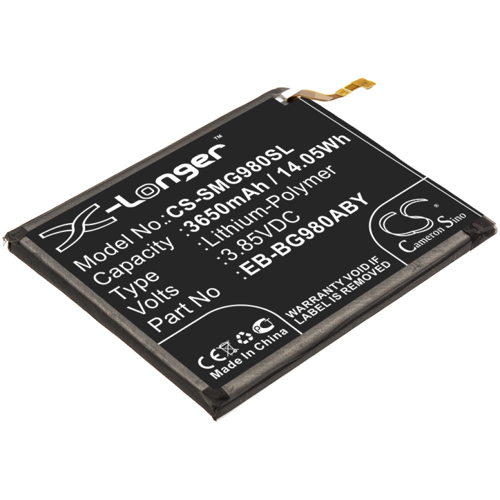 Batería del teléfono móvil Samsung CS-SMG980SL