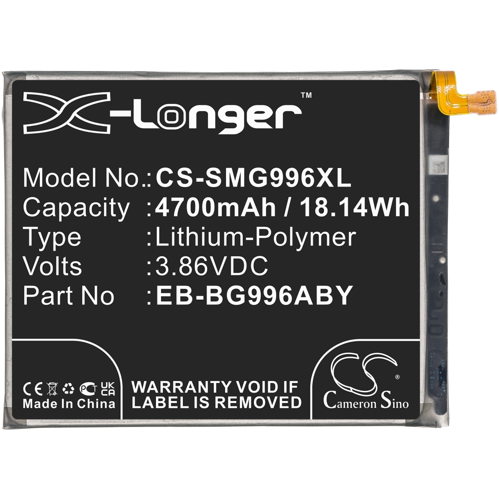 Batería del teléfono móvil Samsung CS-SMG996XL