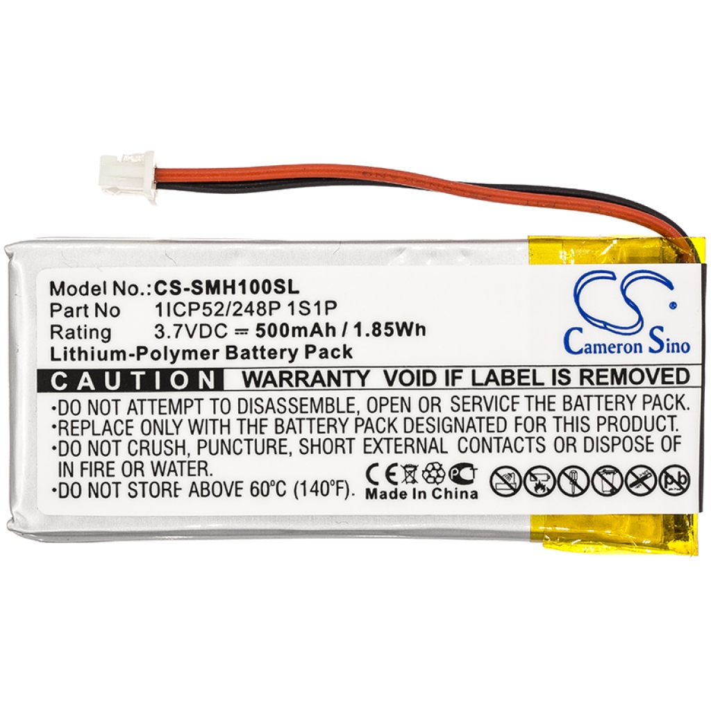 Batería para auriculares inalámbricos Sena CS-SMH100SL