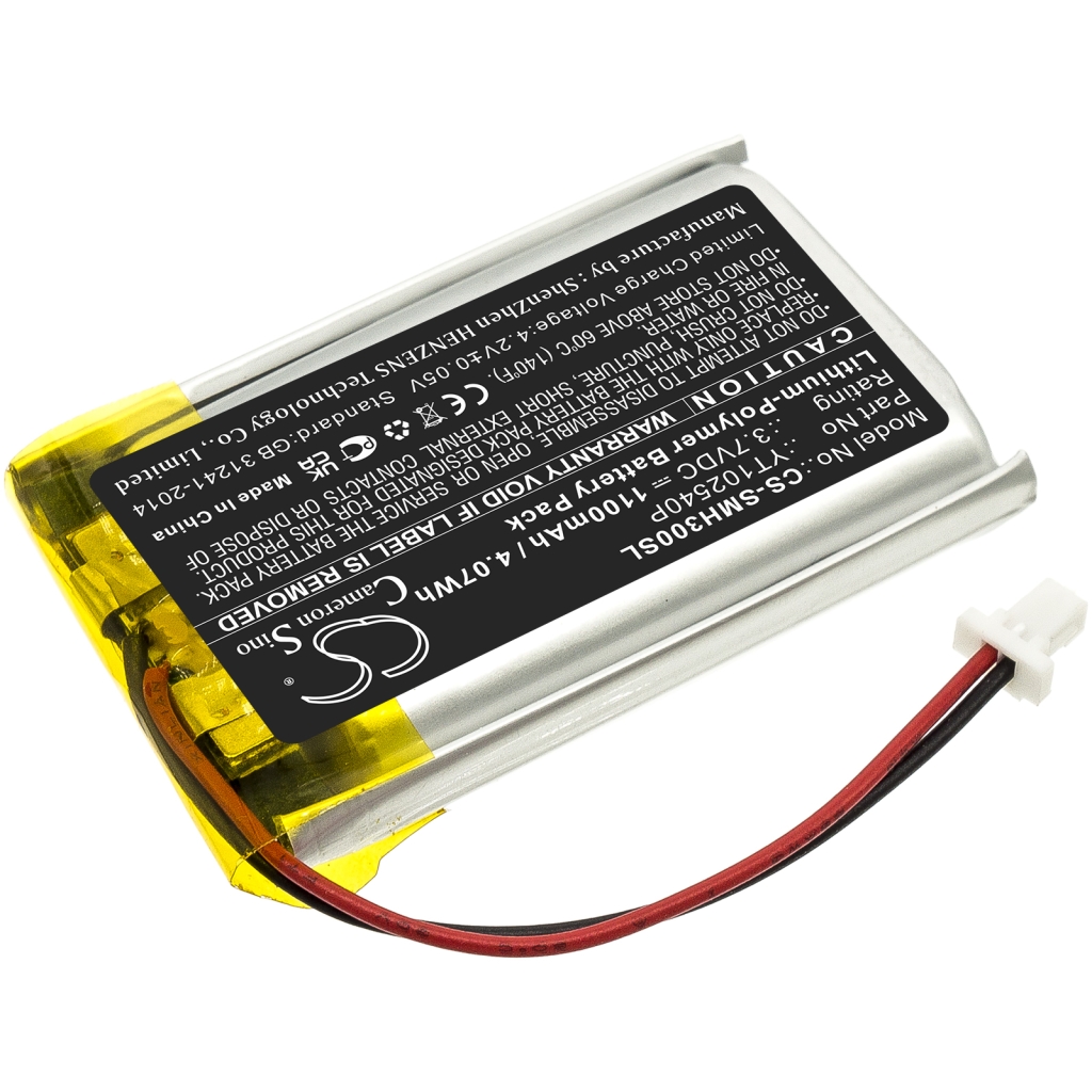 Batería para auriculares inalámbricos Sena CS-SMH300SL