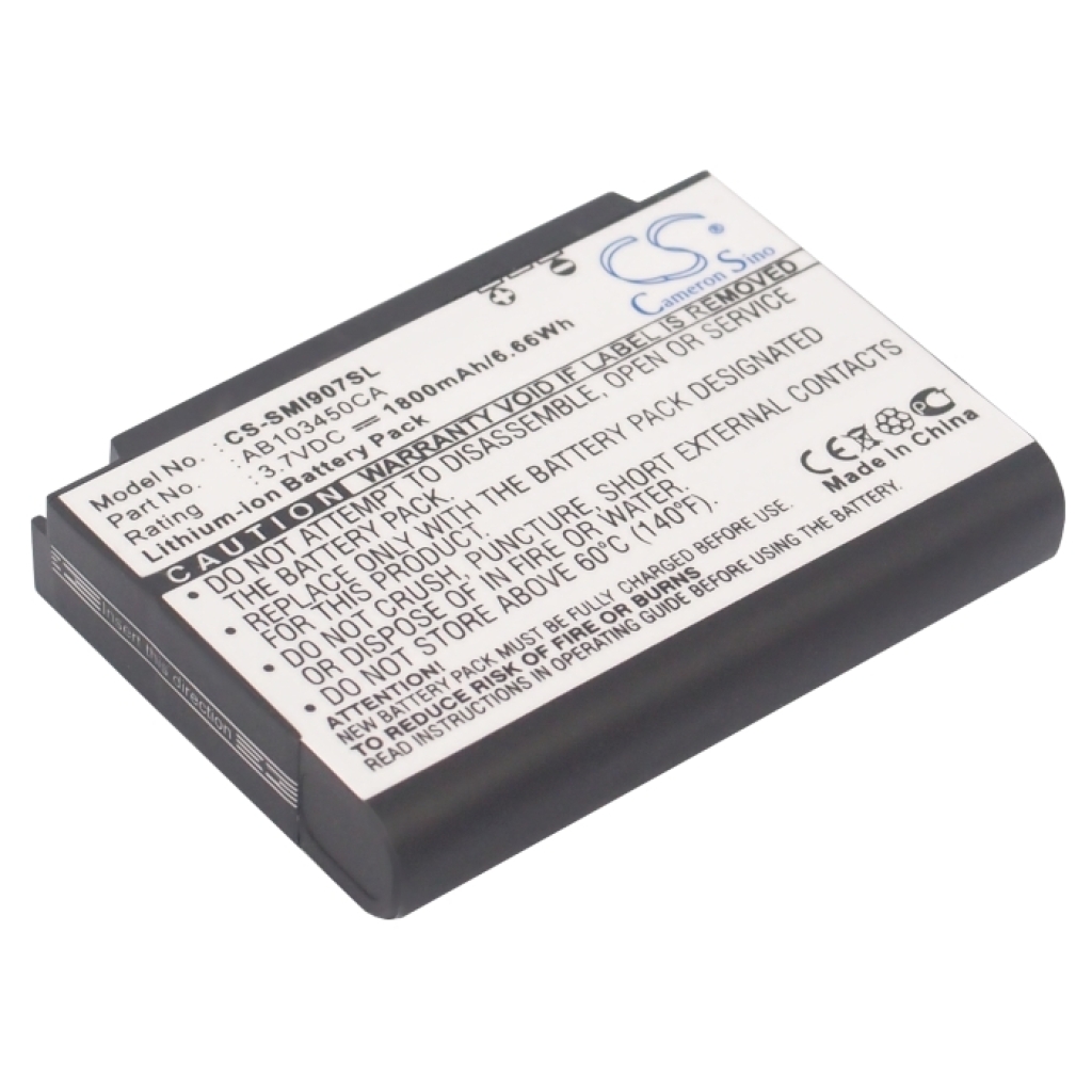 Batería del teléfono móvil Samsung Epix SGH-i907