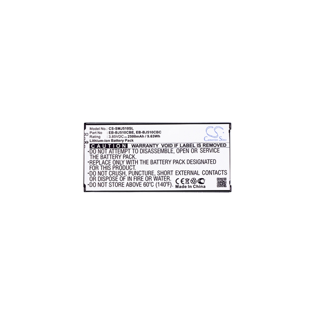 Batería del teléfono móvil Samsung SM-J510FN