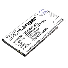 Reemplazo de batería compatible para Samsung EB-BJ710CBA,EB-BJ710CBC,EB-BJ710CBE,EB-BJ710CBN,GH43-04599A
