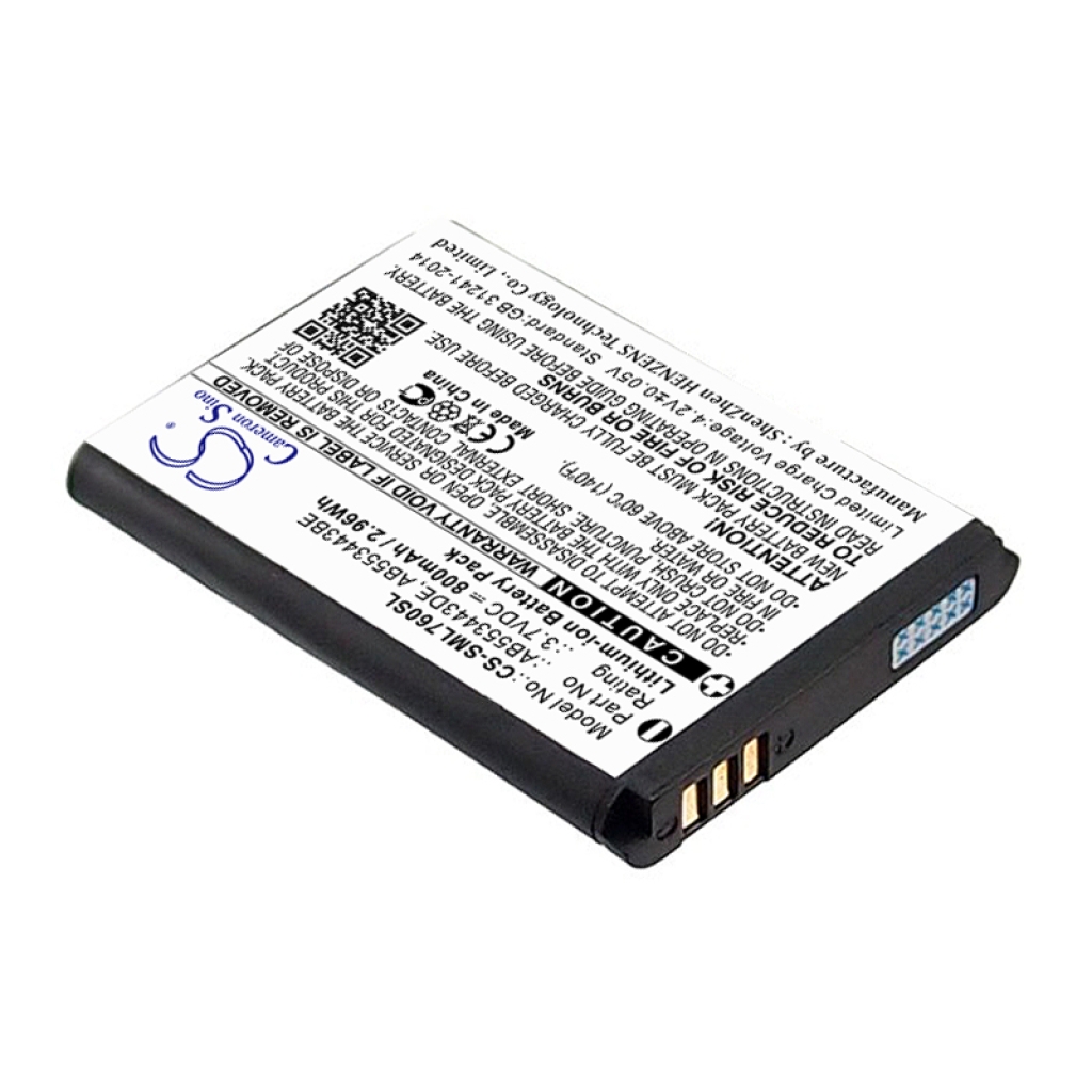 Batería del teléfono móvil Samsung SGH-Z620