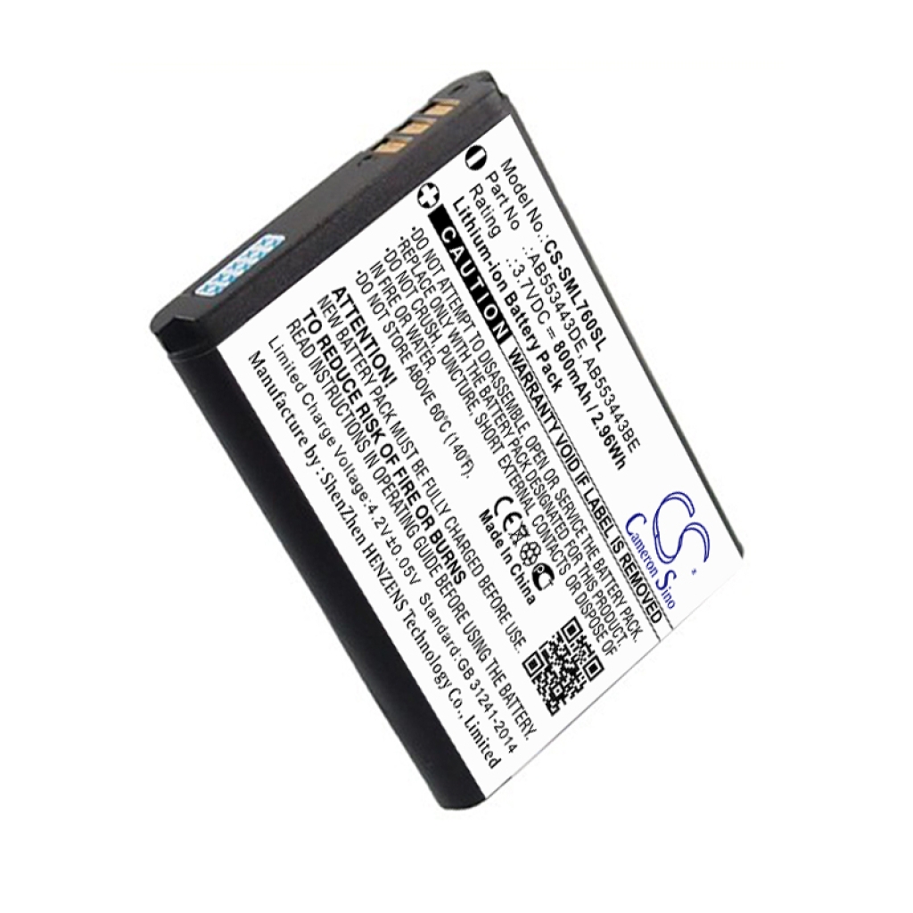 Batería del teléfono móvil Samsung SGH-Z620