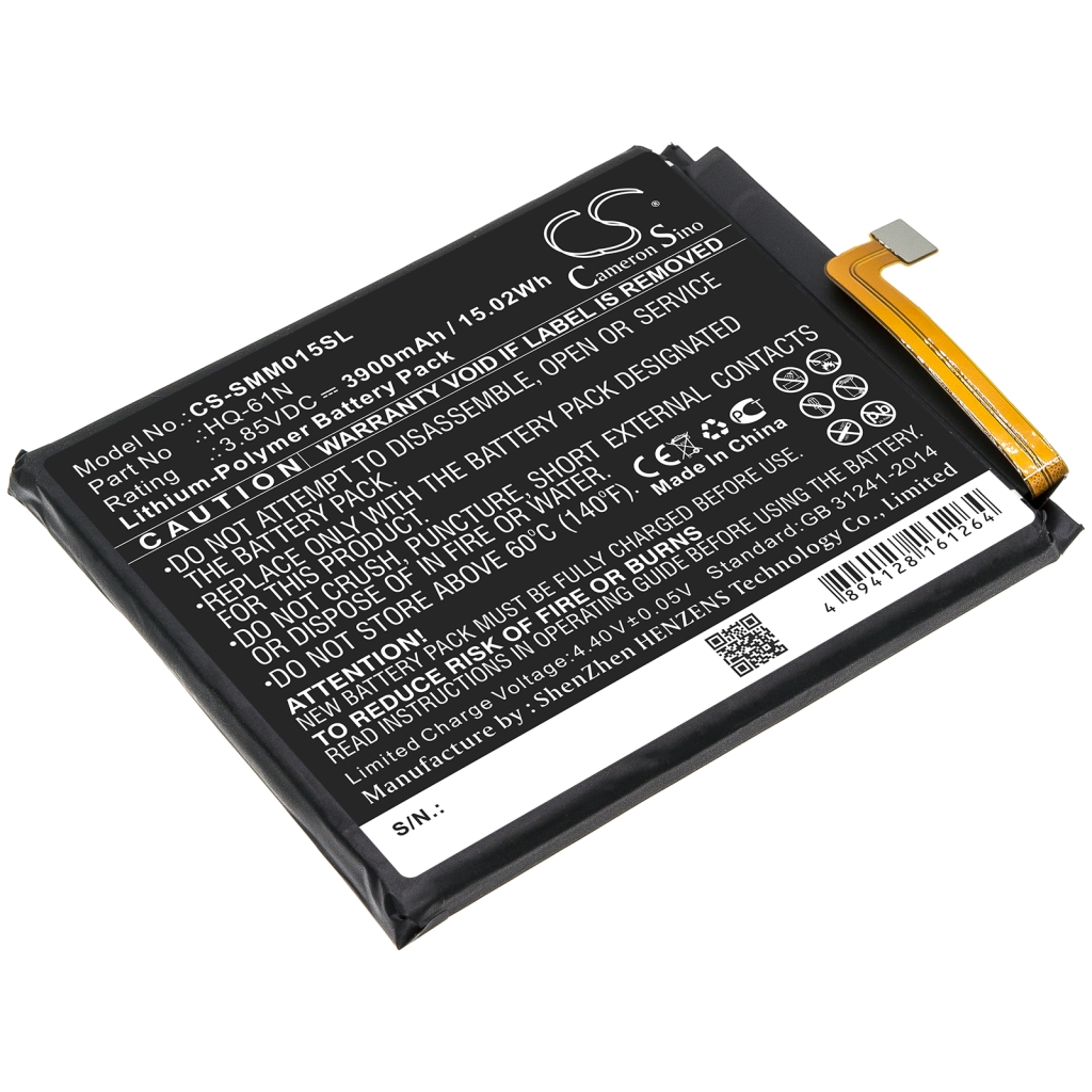 Batería del teléfono móvil Samsung CS-SMM015SL