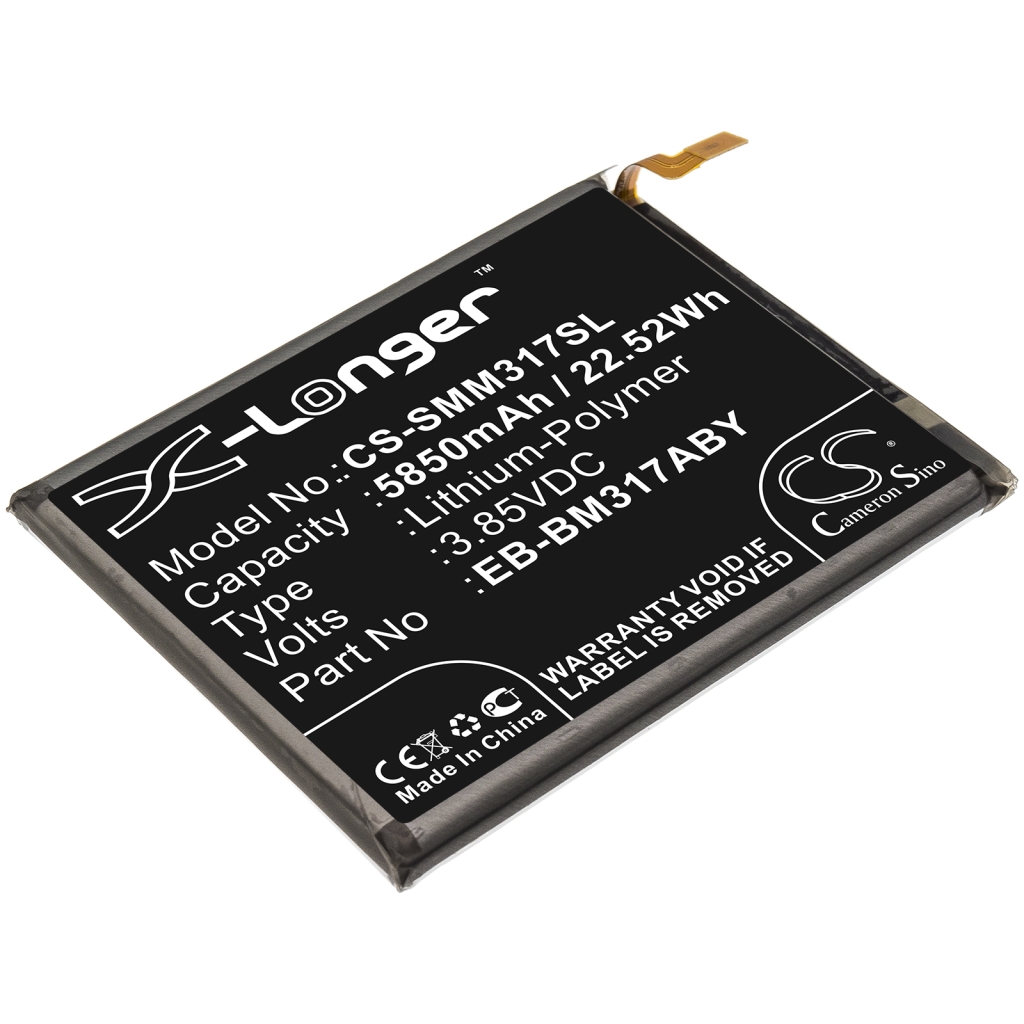 Batería del teléfono móvil Samsung CS-SMM317SL